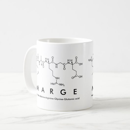 Tasse des Marge-Peptids (Vorderseite Links)