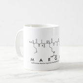 Tasse des Margret-Peptids (Vorderseite Links)