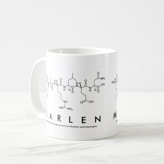 Tasse des Marlen-Peptids (Vorderseite Links)