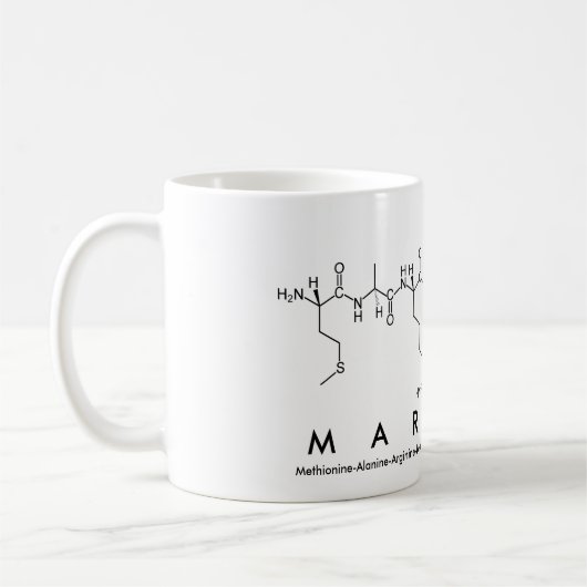 Tasse des Marlene-Peptids (Links)