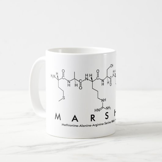 Tasse des Marshal Peptids (Vorderseite Links)