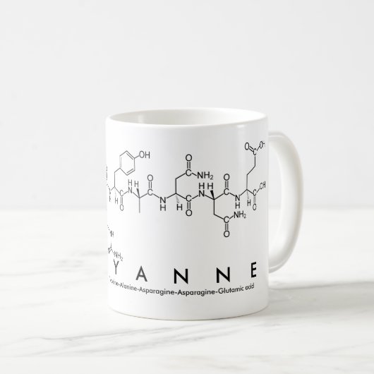 Tasse des Maryanne-Peptids (VorderseiteRechts)