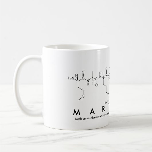 Tasse des Maryanne-Peptids (Links)