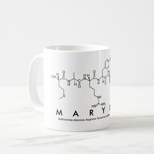 Tasse des Marylin-Peptids (Vorderseite Links)