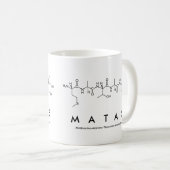 Tasse des Matas-Peptids (VorderseiteRechts)