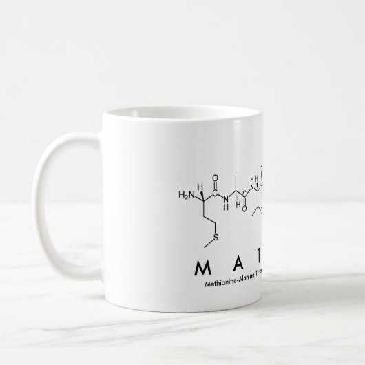 Tasse des Mathias-Peptids (Links)