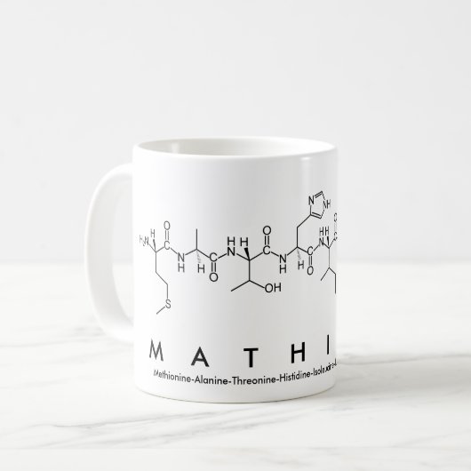 Tasse des Mathilda-Peptids (Vorderseite Links)