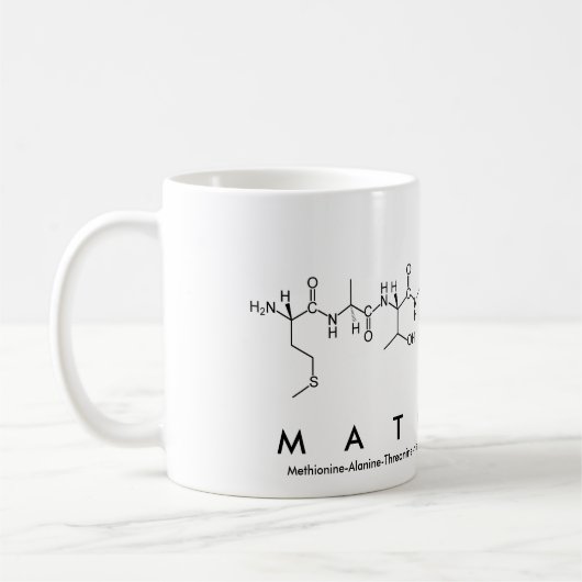 Tasse des Mathilda-Peptids (Links)