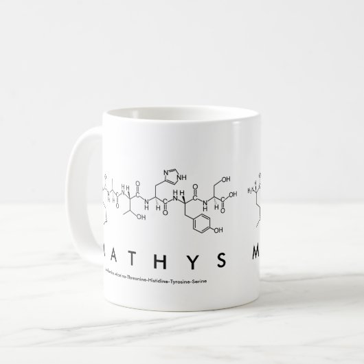 Tasse des Mathys-Peptids (Vorderseite Links)