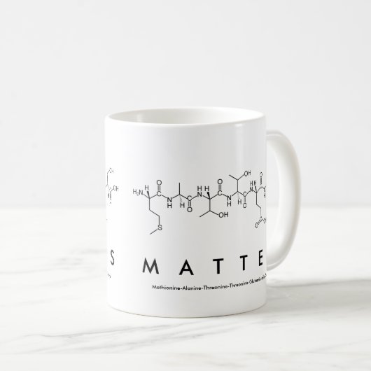 Tasse des Mattes-Peptids (VorderseiteRechts)