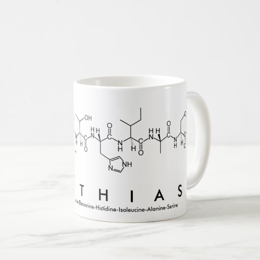 Tasse des Matthias-Peptids (VorderseiteRechts)
