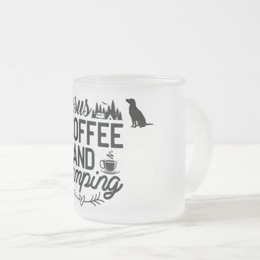 Tasse des mattierten Glashüttels (VorderseiteRechts)