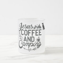 Tasse des mattierten Glashüttels