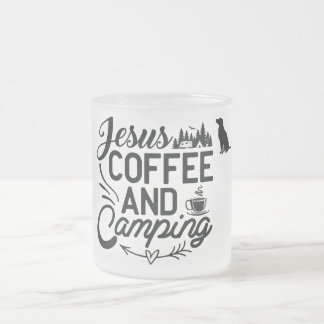 Tasse des mattierten Glashüttels