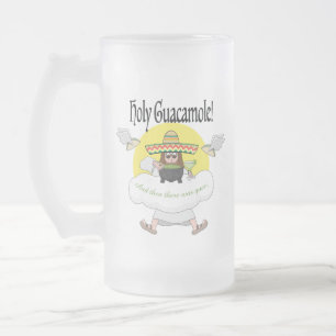Tasse des Mattierten Guacamole-Glasbiers