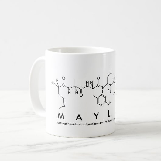 Tasse des Mayline-Peptids (Vorderseite Links)