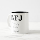 TASSE des MBTI-Typs INFJ (Vorderseite Links)