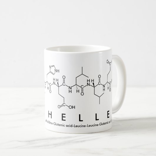 Tasse des Mechelle-Peptids (VorderseiteRechts)