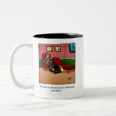 Tasse des medizinischen Spaßes (Links)