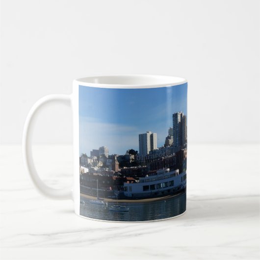 Tasse des Meeresmuseums San Francisco (Links)