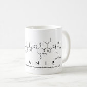 Tasse des Melanie-Peptids (VorderseiteRechts)