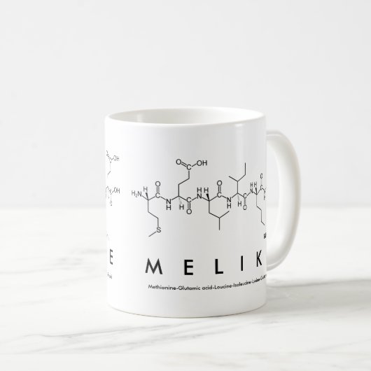 Tasse des Melike-Peptids (VorderseiteRechts)