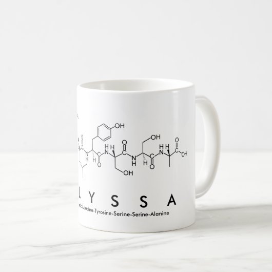 Tasse des Melyssa-Peptids (VorderseiteRechts)