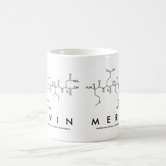 Tasse des Mervin-Peptids (Mittel)