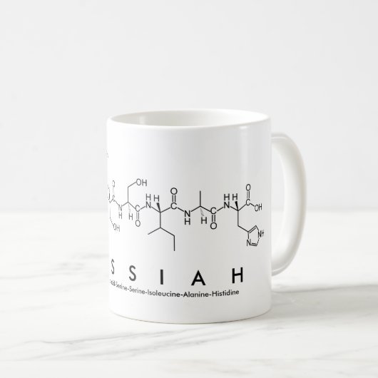 Tasse des Messiah Peptids (VorderseiteRechts)