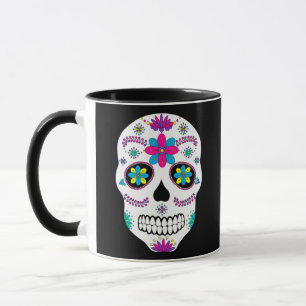 Tasse des mexikanischen Zuckerschädels