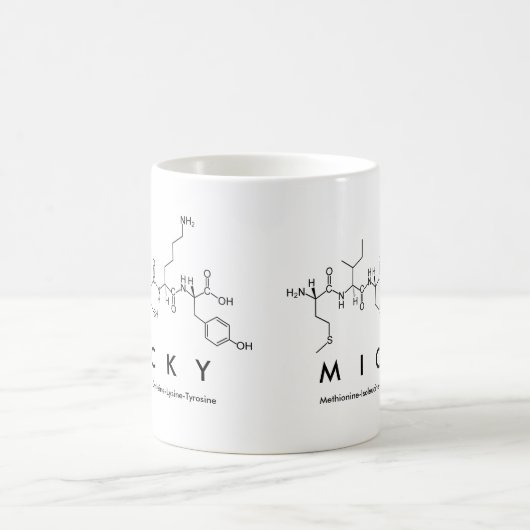 Tasse des Micky-Peptids (Mittel)