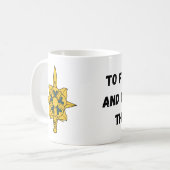 Tasse des militärischen Nachrichtendienstes (Vorderseite Links)