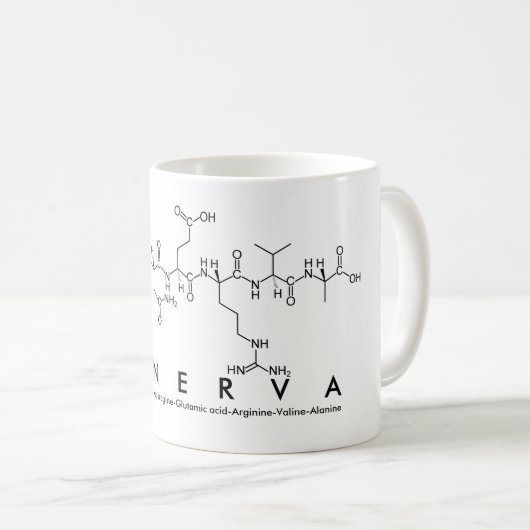 Tasse des Minerva Peptids (VorderseiteRechts)
