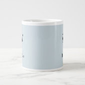 Tasse des Minimalistischen Vaters | Namen der Kind (Vorderseite)
