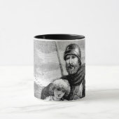 Tasse des mittelalterlichen Ritters (Zentrum)