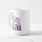 Tasse des MJB-Logos (Vorderseite Links)