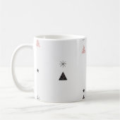 Tasse des modernen Entwurfs Weihnachts (Links)