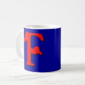 Tasse des Monogramm-F (Vorderseite Links)