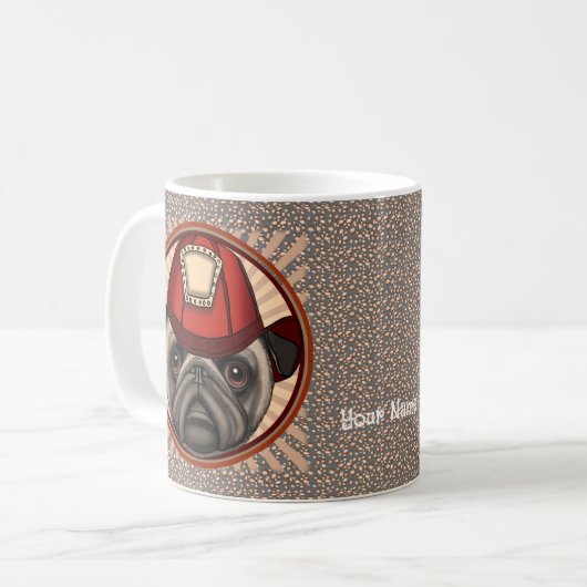 Tasse des Mops (Vorderseite Links)