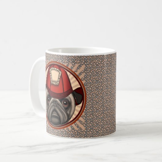 Tasse des Mops (Vorderseite Links)