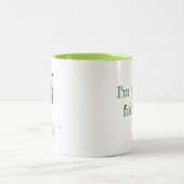 Tasse des Mops: Pugging Fabelhafte Zwei-Tone-Kaffe (Mittel)