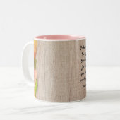 Tasse des Morgengebet (Vorderseite Links)