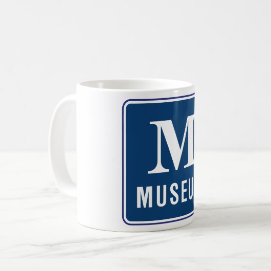 Tasse des Museums (Vorderseite Links)