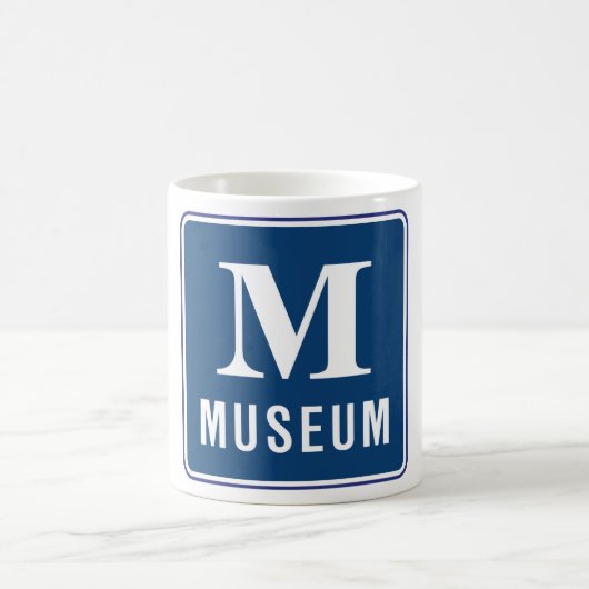 Tasse des Museums (Mittel)