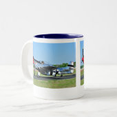Tasse des Mustangs P-51 (Vorderseite Links)
