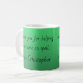 Tasse des Muttertags (Vorderseite Links)