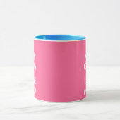 Tasse des Muttertags | Behalt Calm und Liebe Mama (Zentrum)