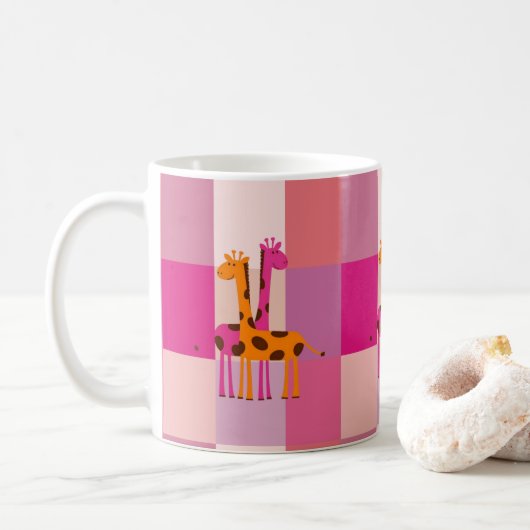 Tasse des Muttertags Giraffe (Mit Donut)