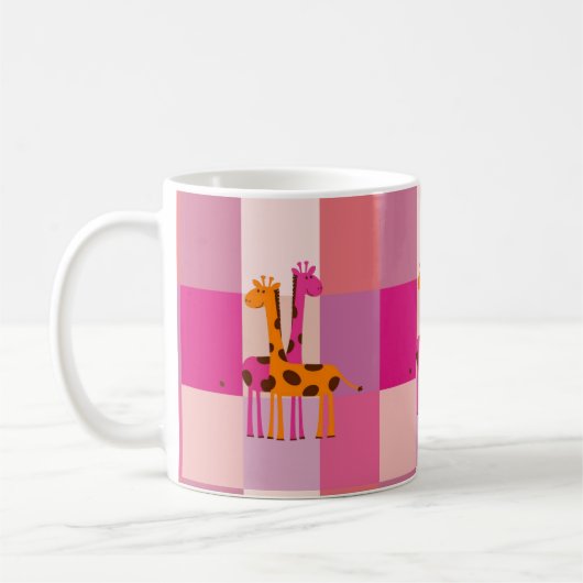 Tasse des Muttertags Giraffe (Links)