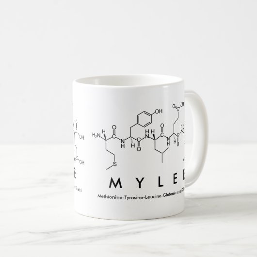 Tasse des Mylee-Peptids (VorderseiteRechts)